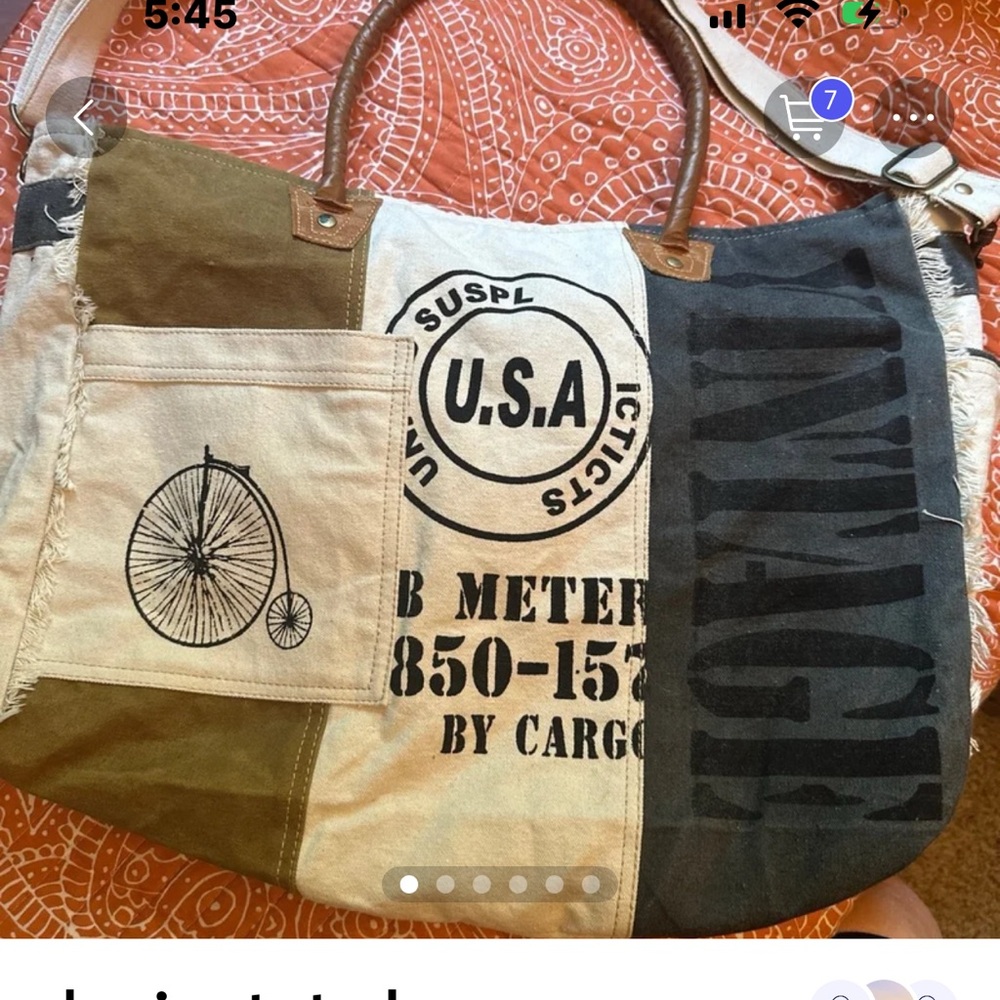 Vintage tote